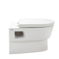 Bold Remini Wall Hung Toilet WC (55 x 37 x 33 cm, White)