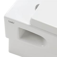 Bold Remini Wall Hung Toilet WC (55 x 37 x 33 cm, White)