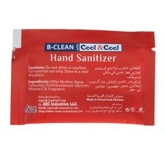 Cool & Cool Disinfectant Hand Sanitizer Sachet (20 Pc.)