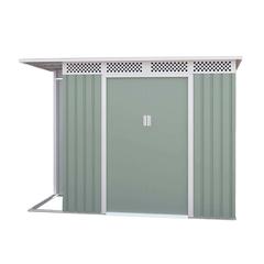 Chester Galvanized Shed (257 x 142 x 184 cm)