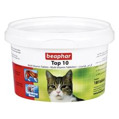 Beaphar Top 10 Cat Multi-Vitamins Tablets (180 pcs)