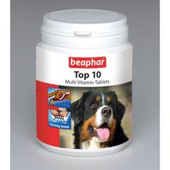 Beaphar Top 10 Dog Multi-Vitamins Tablets (180 pcs)