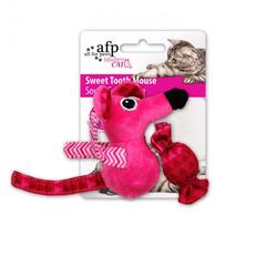 All For Paws Sweet Tooth Mouse Cat Toy (7 x 8 x 4 cm)