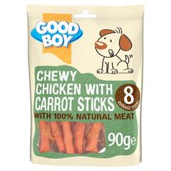 Armitage Good Boy Chewy Chicken W/Carrot Stick Dog Treat (Adult Dogs, 90 g)