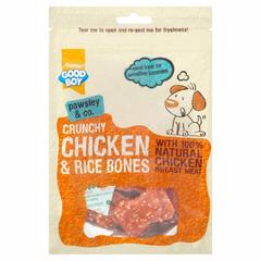 Armitage Good Boy Crunchy Chicken & Rice Bones Dog Treat (Adult Dogs, 100 g)