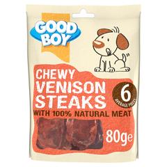 وجبة للكلاب شرائح لحم الغزال الطرية أرميتج جود بوي (الكلاب البالغة، 80 جرام)