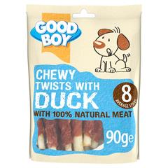 Armitage Good Boy Chewy Duck Twists Dog Treat (Adult Dogs, 90 g)