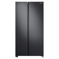 Samsung Freestanding Side by Side Refrigerator, RS62R5001B4 (680 L)
