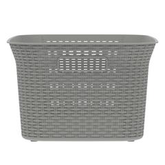 Cosmoplast Rattan Laundry Basket (50 L, 60.5 x 43 x 27.5 cm)