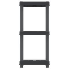 Cosmoplast Plastic 3-Tier Shelving Rack (90 x 45 x 98 cm)