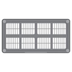 Cosmoplast Plastic 3-Tier Shelving Rack (90 x 45 x 98 cm)