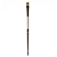 Dynasty Black Silver Rake Head Synthetic Paint Brush (0.952 cm)
