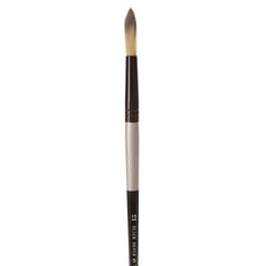 Dynasty Black Round Head Synthetic Paint Brush (12)
