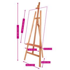 Mabef M20 Plus Display Lyre Easel
