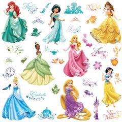 RoomMates Disney Princess Royal Debut Peel & Stick Wall Decals (37 Pc.)