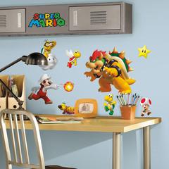 RoomMates Super Mario Peel & Stick Wall Decals (35 Pc.)