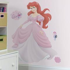 RoomMates Disney Princess Ariel Peel & Stick Wall Decal W/ Gems (45.6 x 13 x 2.4 cm)