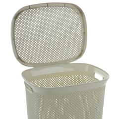 Hobby Life Diamond Plastic Laundry Basket (60 L)