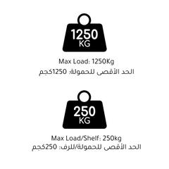 Form Exa Steel 5-Tier Shelving Unit (900 x 1800 x 450 mm)