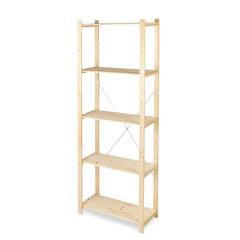Form Symbios Wooden 5-Tier Shelving Unit (650 x 1700 x 280 mm)
