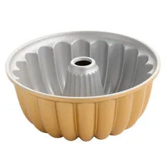 Nordic Ware Elegant Party Bundt Pan (22.3 x 22.3 x 9.5 cm, Gold)