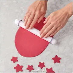 Wilton Perfect Height Plastic Rolling Pin (2.5 x 23 cm)