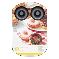 Wilton Non-Stick Stainless Steel Doughnut Pan (6 Cavities)