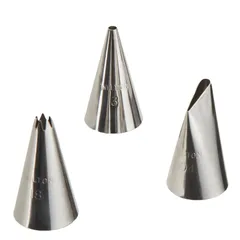 Wilton Stainless Steel & Plastic Tip and Coupler Set (Silver & White, 4 Pc.)