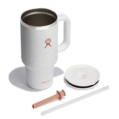 Hydro Flask Limited Edition Insulated Travel Tumbler W/Straw (950 ml, Sea Salt)