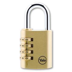 Yale Brass Combination Padlock (4 cm)