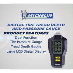 Michelin Digital Tire Pressure & Tread Depth Gauge