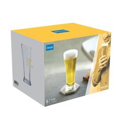 Ocean Pilsner Glass Set (400 ml, 6 pcs)