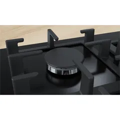 Siemens iQ500 Built-In 5-Burner Tempered Glass Gas Hob, EP9B6QO90M (Black, 5.8.x.91.5 x 52 cm)