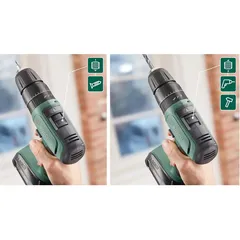 Bosch Cordless Universal Impact 18 Combi Drill (18 V) + X-Line Classic Drill & Screwdriver Bit Set