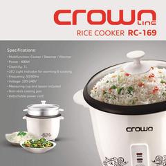 Crownline Rice Cooker, RC 169 (1 L, 400 W)