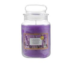 Aladino Glass Jar Candle (550 g, Large, Lavender)