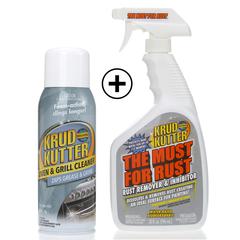 Krud Kutter Oven & Grill Cleaner (340 g) + The Must for Rust, Rust Remover & Inhibitor (946 ml)