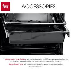 Teka Freestanding 5-Burner Gas Cooker, FS3FF L90GG SS (90 x 60 x 85 cm)