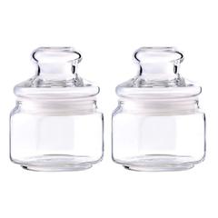 Ocean Glass Pop Jar Set (325 ml, 2 Pc.)