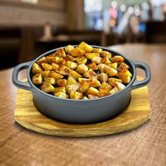 طنجرة حديد صب بيضاوية مع غطاء راج (13 سم)