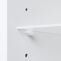 Suki Nickel Plated Steel Glass Shelf Support Pack (5 mm, 12 Pc.)
