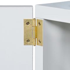 Suki Brass Angular Hinge Pack (4 x 4 cm, 2 Pc.)