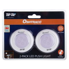 Oshtraco Tap Tap LED Push Light Pack (2 pcs)
