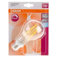 Osram E27 Class A Filament LED Bulb (12 W, Cool White)