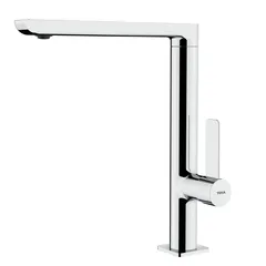 Teka Minimalistic Single Lever Kitchen Tap W/ High Swivel Spout, FO 915