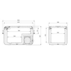 Dometic Portable Compressor Cooler, CFX335 (36 L)