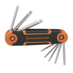 طقم مفاتيح توركس من فولاذ كروم الفاناديوم ماجنوسون، HX09 (8 قطع)