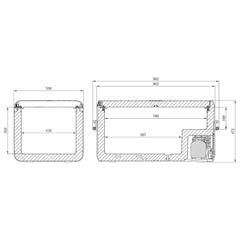 Dometic Portable Compressor Cool Box & Freezer, CFX3100 (88 L)