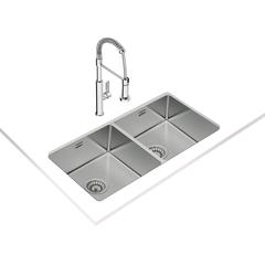 Teka Be Linea Stainless Steel Undermount Sink (44 x 20 x 86 cm)