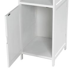 Wooden Shelf W/Cabinet (45 x 40 x 160 cm)